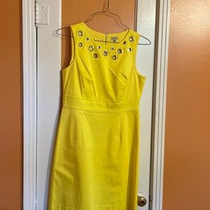 Yellow summer dress